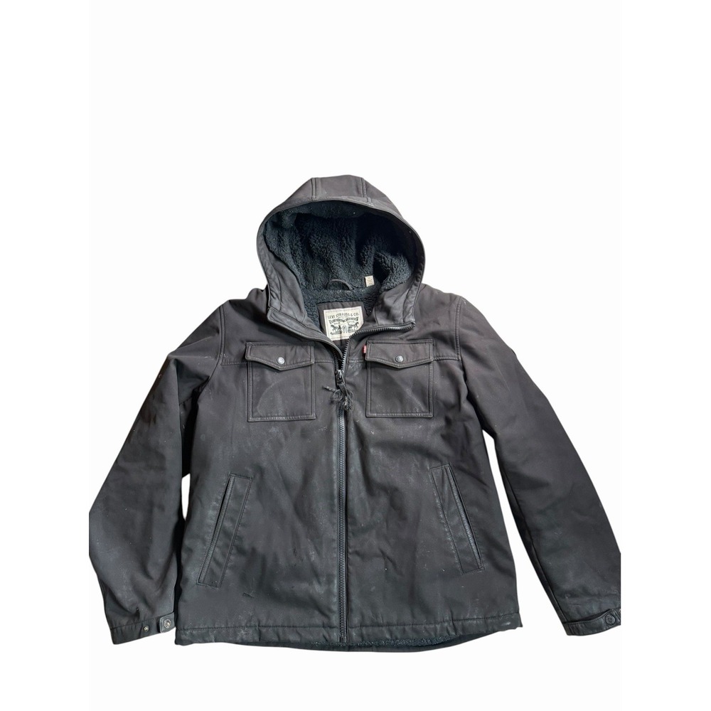 Levi's Men's Hooded Heavy Jacket Size XL